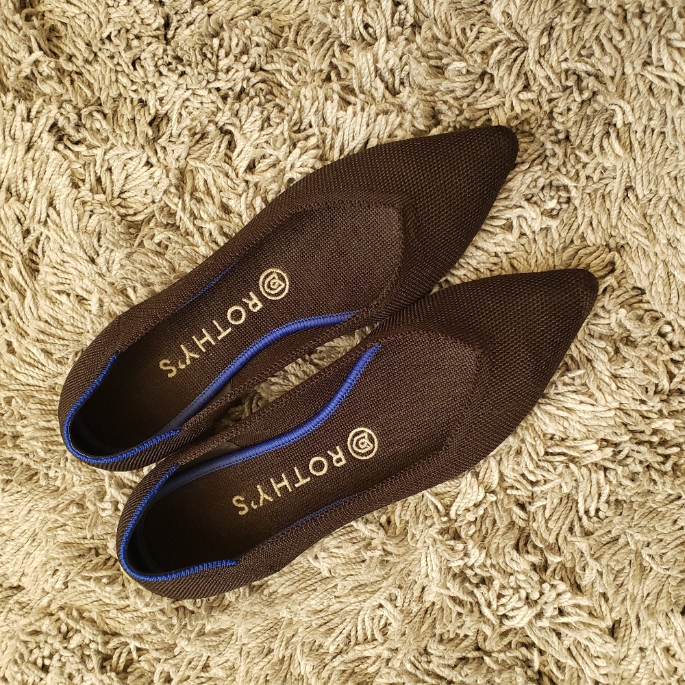 Rothy's "The Point" in Black